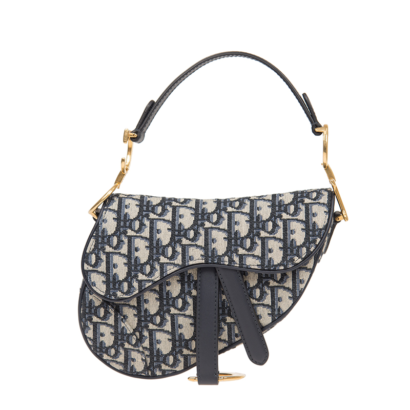 NEW CHRISTIAN DIOR HANDBAG MINI SADDLE BAG M0447 TZQM 928