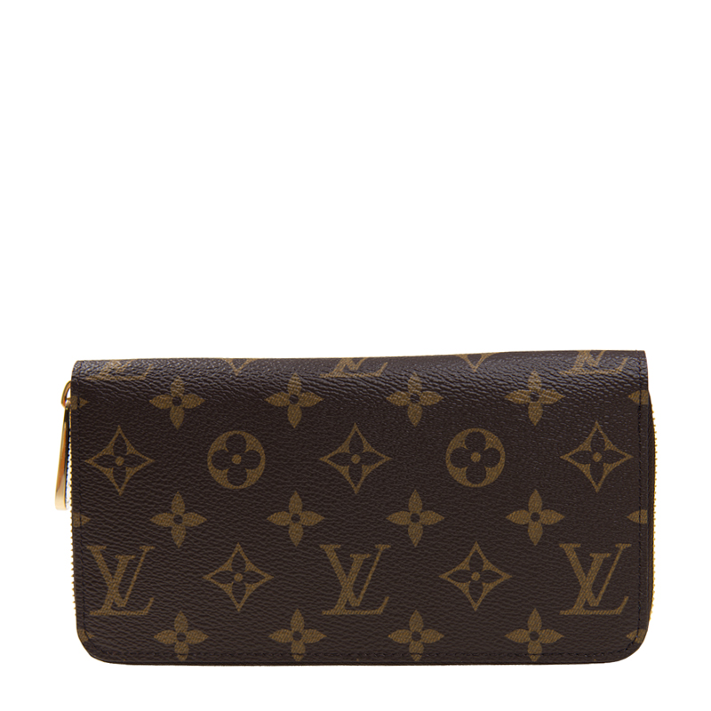 NEW LOUIS VUITTON WALLETS ZIPPY M41894 LONG ZIPPER WALLET MONOGRAM  Celebrity standing