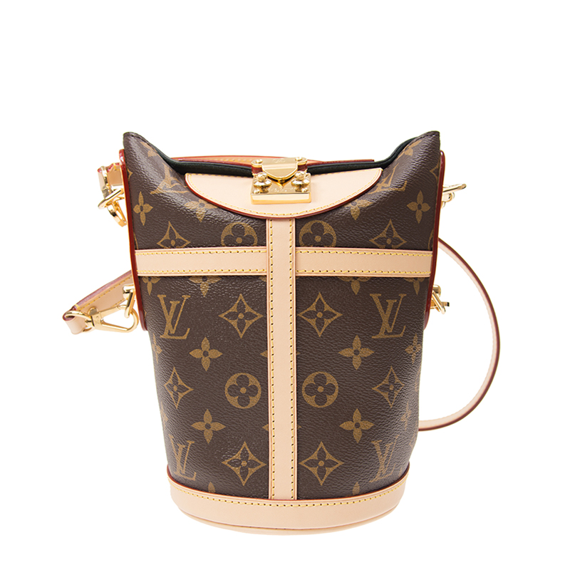 NEW LOUIS VUITTON HANDBAGS DUFFLE M43587 BUCKET BAG/CROSSBODY BAG