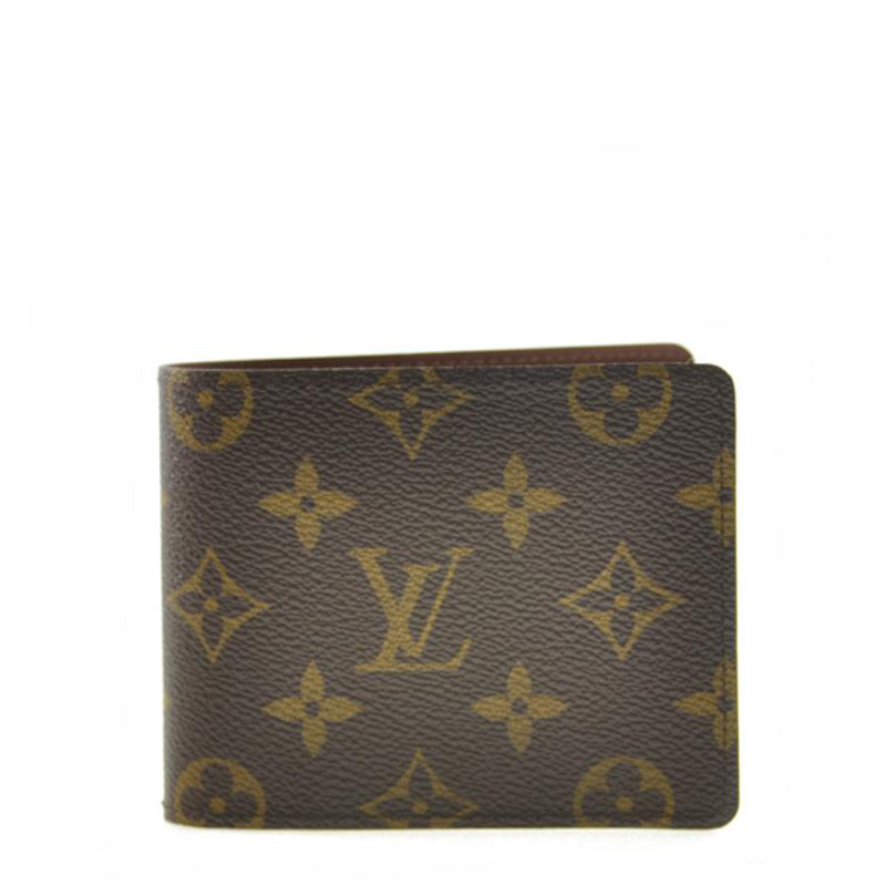 NEW LOUIS VUITTON WALLETS MULTIPLE M60895 SHORT FOLD WALLET MONOGRAM