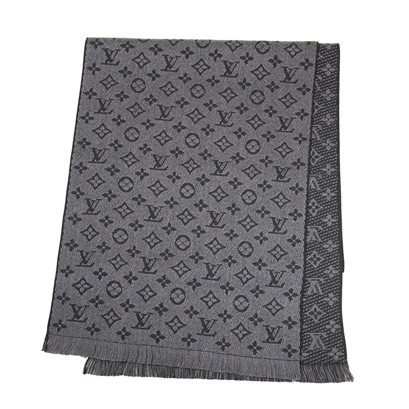 ルイ・ヴィトン　エシャルプモノグラム　M78526 グレー Monogram Classic scarf S00 - Accessories M78526 | LOUIS VUITTON