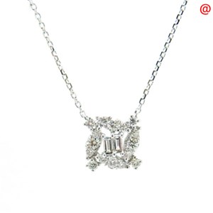 NEW J COLLECTION NECKLACE W/DIAMOND 2 BAGDI 0.06 CT 16 RDDI
