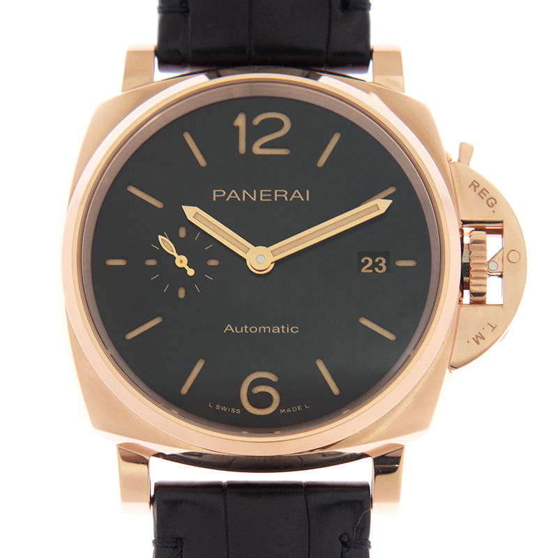 Panerai 38mm rose gold best sale