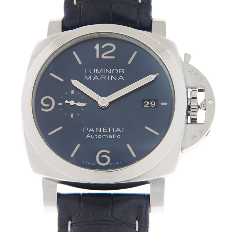 Strap Pam01313 Review Panerai Luminor Marina 1313 Blue Dial 44mm