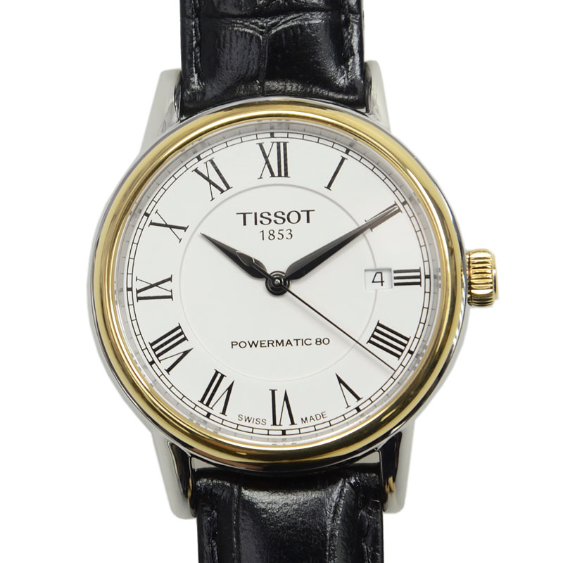 全新tissot 天梭 t-classic 精鋼 白色 自動機芯 t085.407.26.013.00