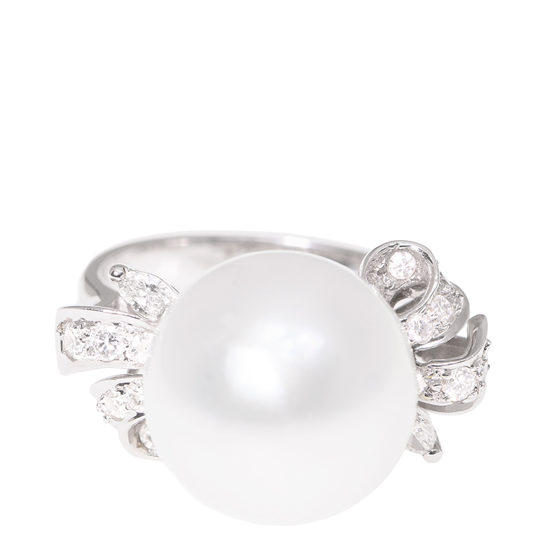 Skinny Pearl Ring 13号 PEARL RINGS – Samira 13