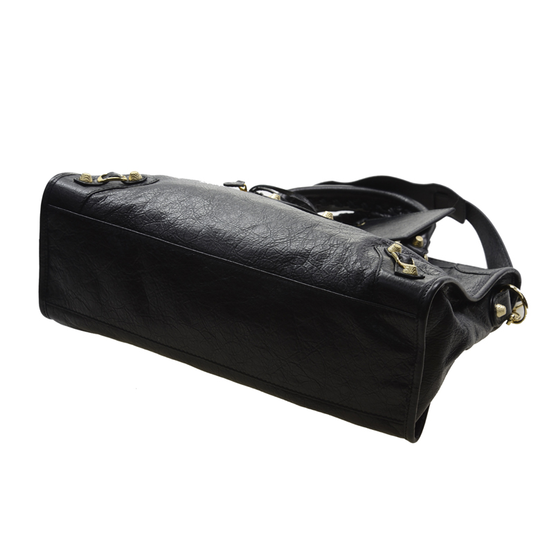 美品　BALENCIAGA Giant City 2way 281770 Bag NEW BALENCIAGA BAGS GIANT 12 GOLD CITY 281770 D94JG 1000 SHOULDER