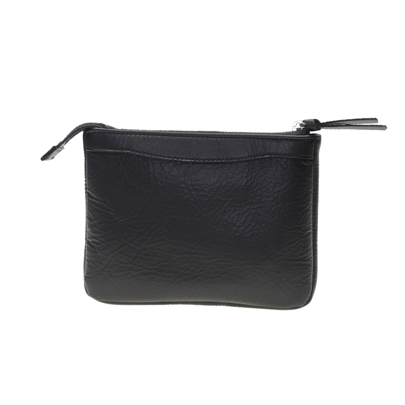 NEW BALENCIAGA COIN PURSE 272464 AQQ2J 1000 LAMBSKIN BLACK