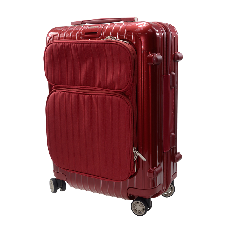 NEW RIMOWA LUGGAGE SALSA DELUXE 84052532 POLYCARBONATE RED