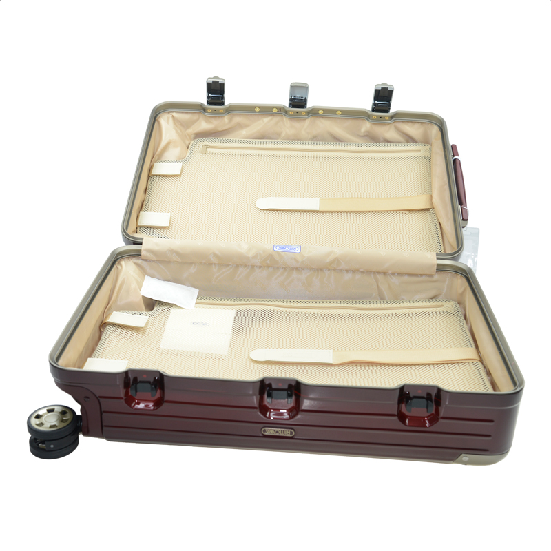 NEW RIMOWA LUGGAGE LIMBO 88163344 POLYCARBONATE DARK RED 26