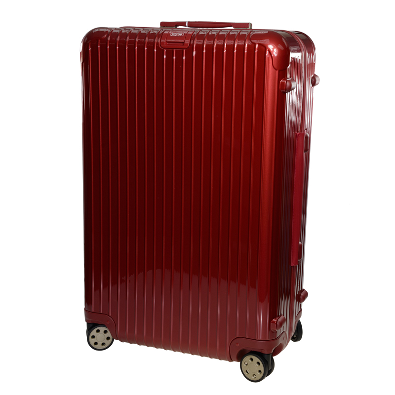 全新RIMOWA 日默瓦行李箱SALSA DELUXE 83073534 聚碳酸酯深紅色30英寸