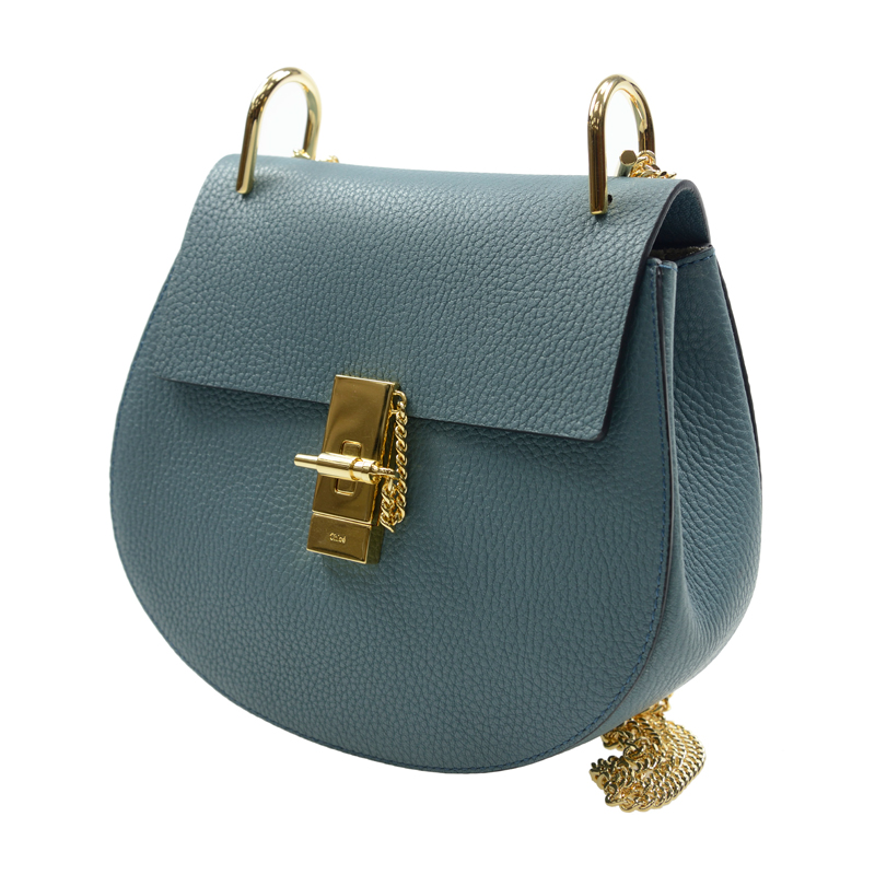 全新chloe 蔻依 手袋 3s1031 944 bfc 皮革 蓝色