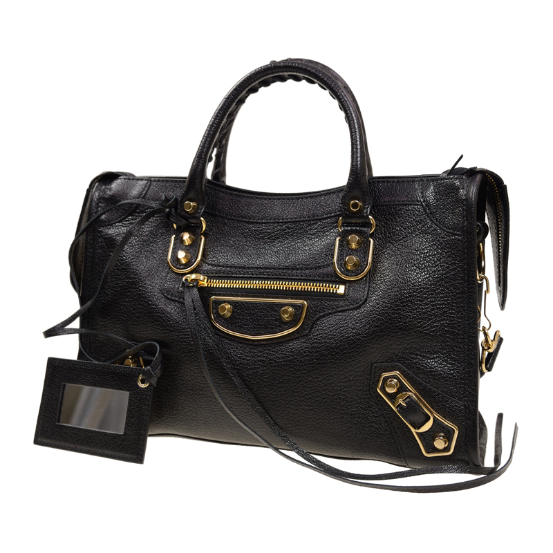 NEW BALENCIAGA HANDBAGS CLASSIC CITY 432831 AQ41G 1000
