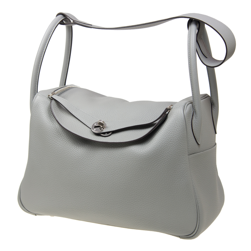爱马仕 手袋 lindy 34 4z gris mouette tc ss taurillion 灰色