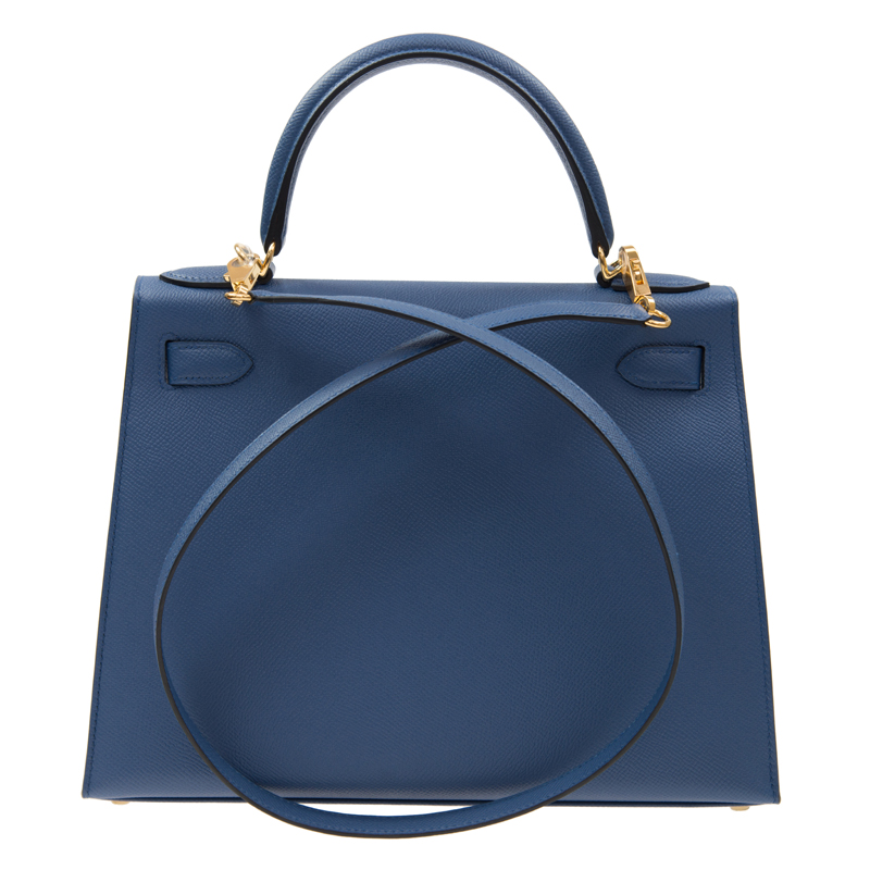 小物 HERMES.  R2 BLEU AGATE HERMES KELLY 28 BLEU AGATE COLOR CODE R2 #oneminutereview