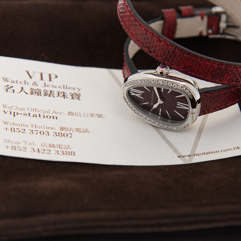 ブルガリ腕時計 Bvlgari Serpenti 102780 Ladies Watch Box Papers