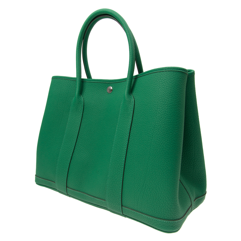 ハンドバッグ Garden Party 36 Curcuma X Vert Veronese Garden Party 36 Curcuma X Vert Veronese (HERMES/トートバッグ