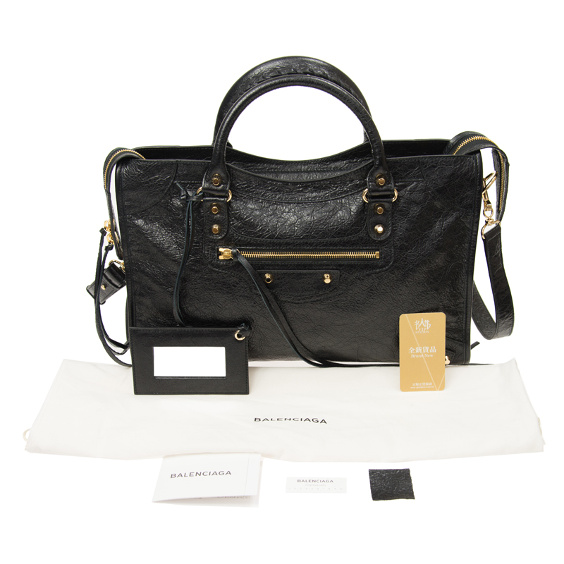 NEW BALENCIAGA HANDBAGS 505550 D94JG 1000 SHOULDER BAG