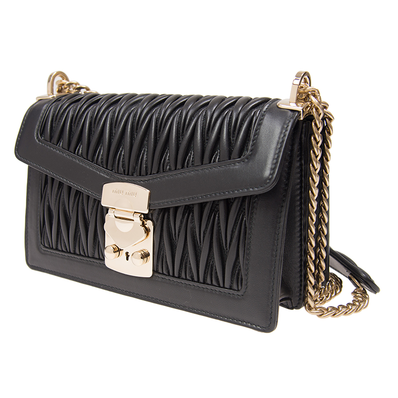 NEW MIU MIU BAGS 5BD083 N88 F0002 SHOULDER BAG/CROSSBODY BAG