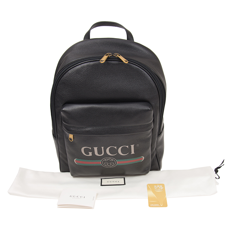 GUCCI グッチ プリント レザー バックパック 547834 0Y2BT 8163