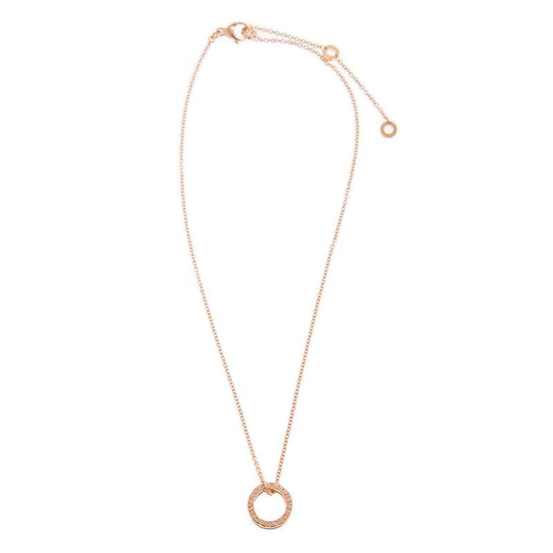 Collana premium rich cream New SALE ① NEW BULGARI NECKLACE B.ZERO1 CL858069 353795 18kt ROSE GOLD PINK GOLD