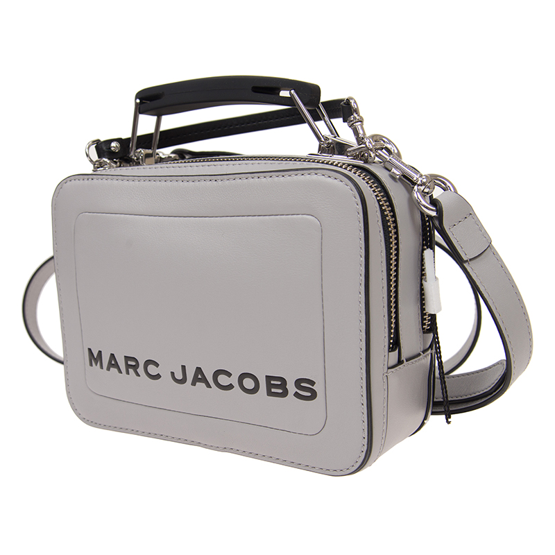 NEW MARC JACOBS HANDBAG M0014490 070 CALFSKIN GREY