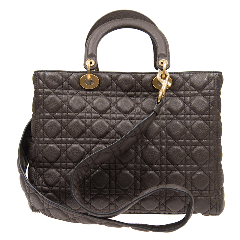 全新CHRISTIAN DIOR 迪奧手袋M0584 CVVW 36G 牛皮啡色
