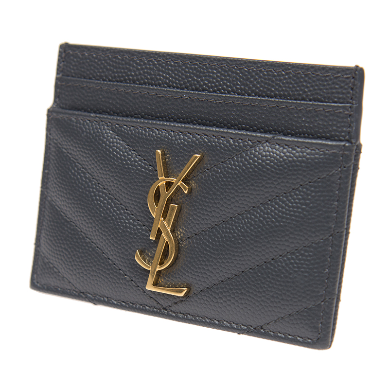 NEW YSL SAINT LAURENT WALLETS 423291 BOW01 1251 CARD HOLDER