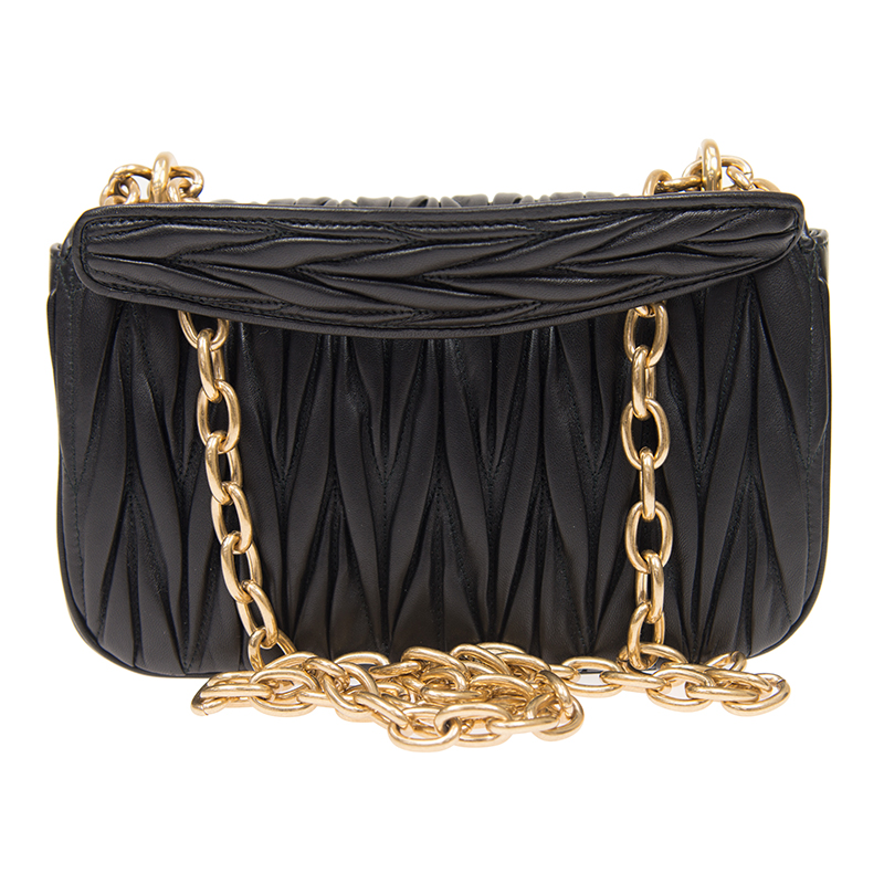NEW MIU MIU HANDBAGS 5BD140 N88 F0002 CROSSBODY BAG