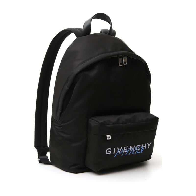 GIVENCHY ブラックナイロンバッグ 国内発送☆GIVENCHY☆ロゴ ナイロン バッグ (GIVENCHY/バックパック