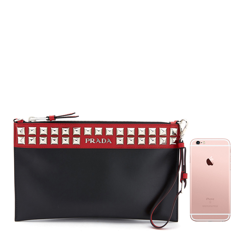 NEW PRADA HANDBAGS 1BF076 2AIX F0D9A CLUTCH