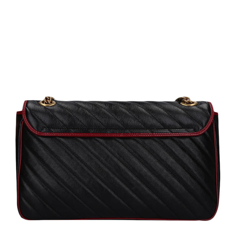 NEW GUCCI HANDBAGS GG MARMONT 443496 0OLFX 8277 SHOULDER BAG