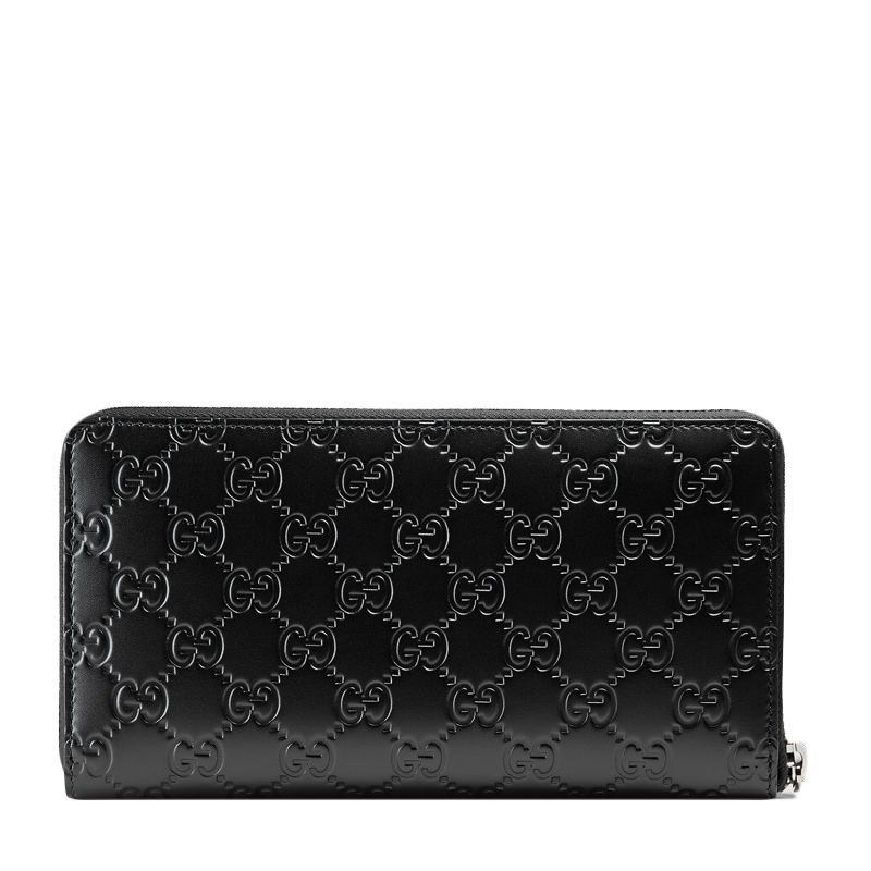 NEW GUCCI WALLETS GUCCI SIGNATURE 447906 CWC1R 1000 LONG ZIPPER WALLET
