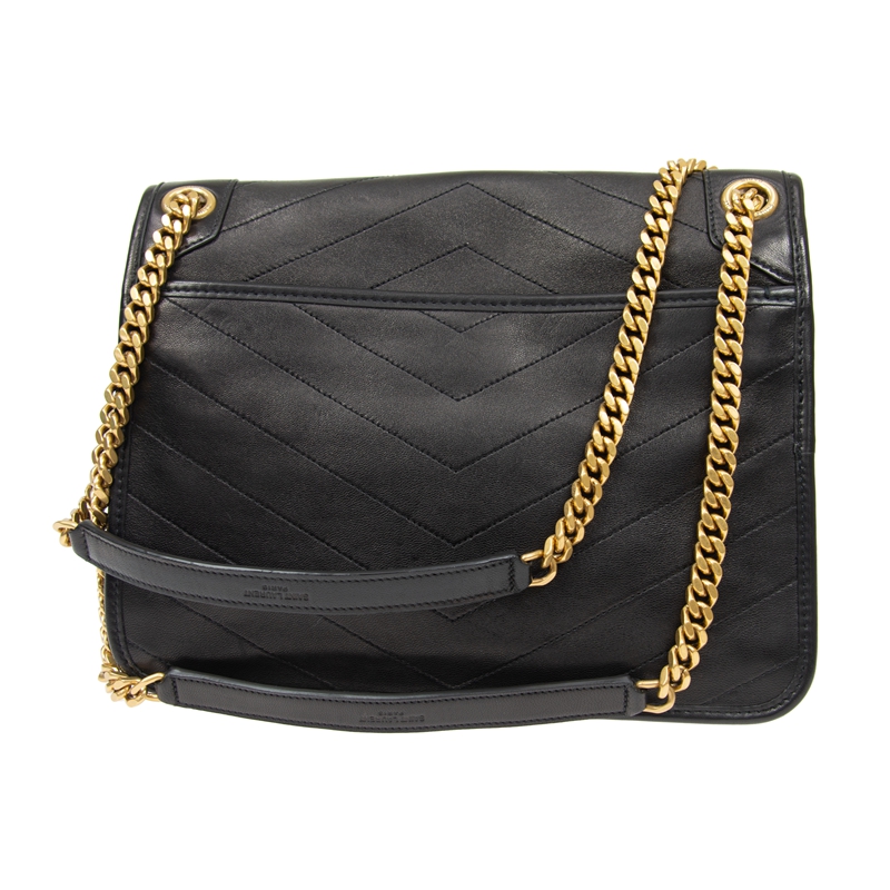 NEW YSL SAINT LAURENT HANDBAGS NIKI 498894 1EL07 1000 NEW YSL SAINT LAURENT HANDBAGS NIKI 498894 1EL07 1000