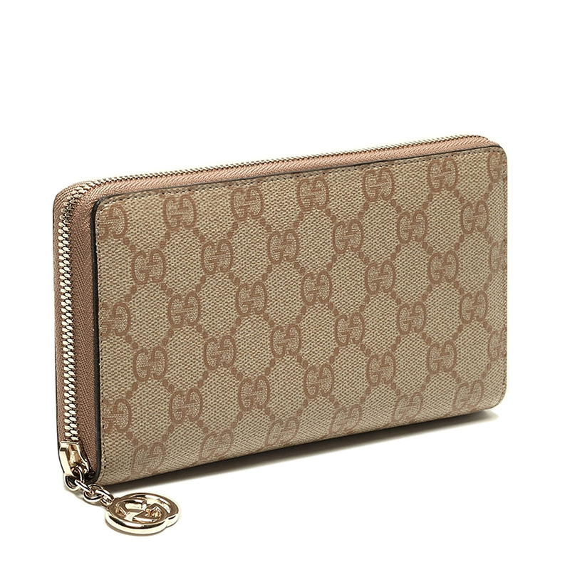 NEW GUCCI WALLETS 307982 KGDDN 9891 LONG ZIPPER WALLET