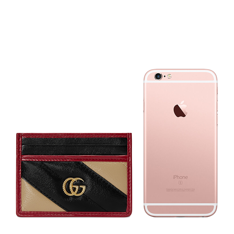 Marmont Card Gucci Apple Wallet Gucci GG Marmont Zip Key Card Case