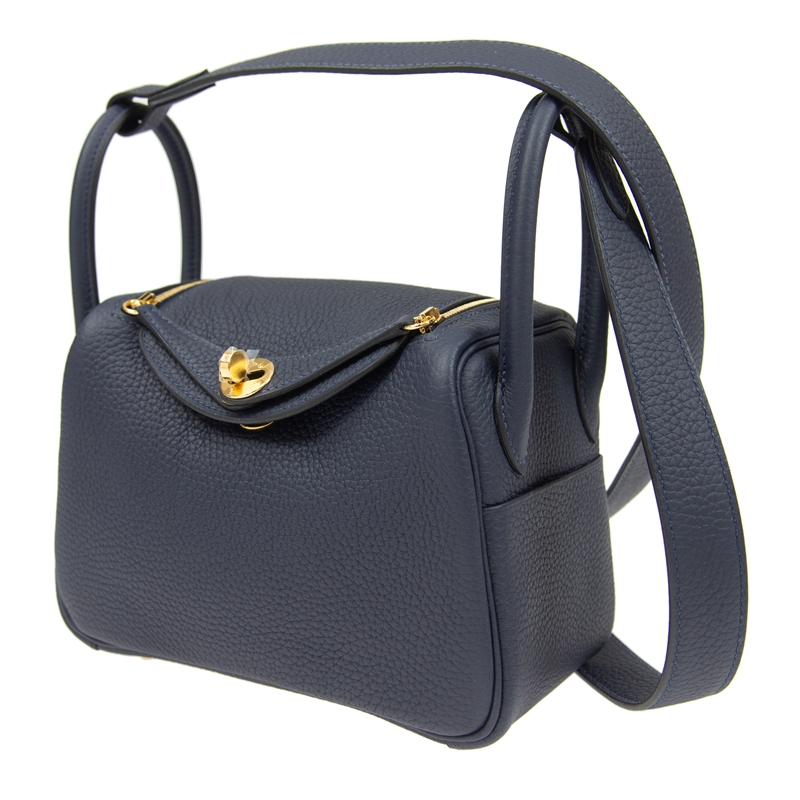 HERMES エルメス バック LINDY 26 37 GOLD TAU SS-