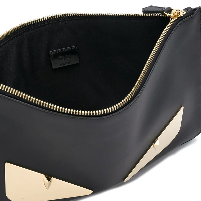 NEW FENDI HANDBAGS 7N0078 SQP F0KUR CLUTCH BAG