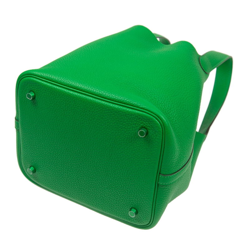 NEW HERMES HANDBAGS PICOTIN 22 1K HANDBAG BAMBOU