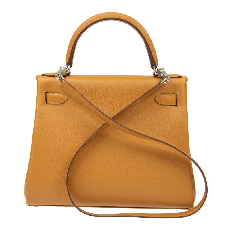NEW HERMES HANDBAGS KELLY 28 27/K4 SHOULDER BAG/CROSSBODY