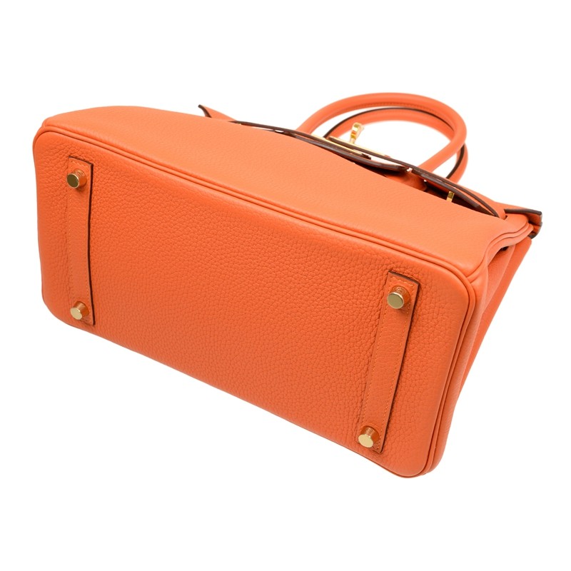 NEW HERMES BAGS BIRKIN 30 9J HANDBAG FEU