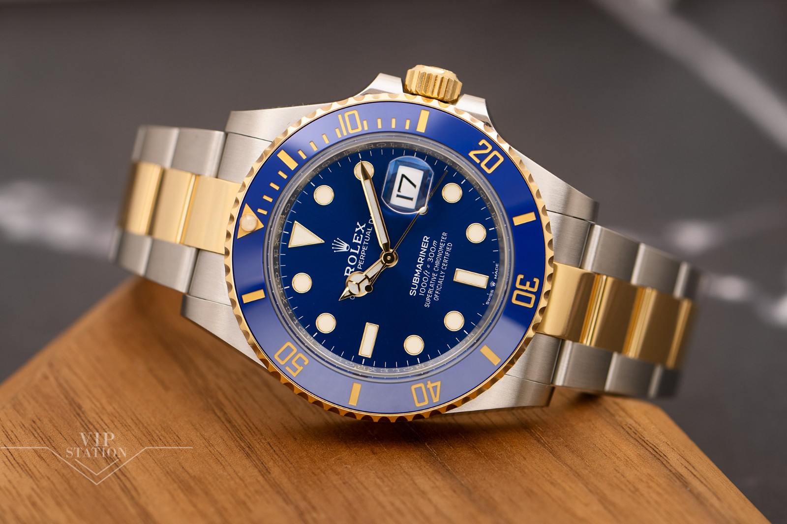 NEW ROLEX SUBMARINER 126613LB-0002 SUBMARINER DATE, BLUESY
