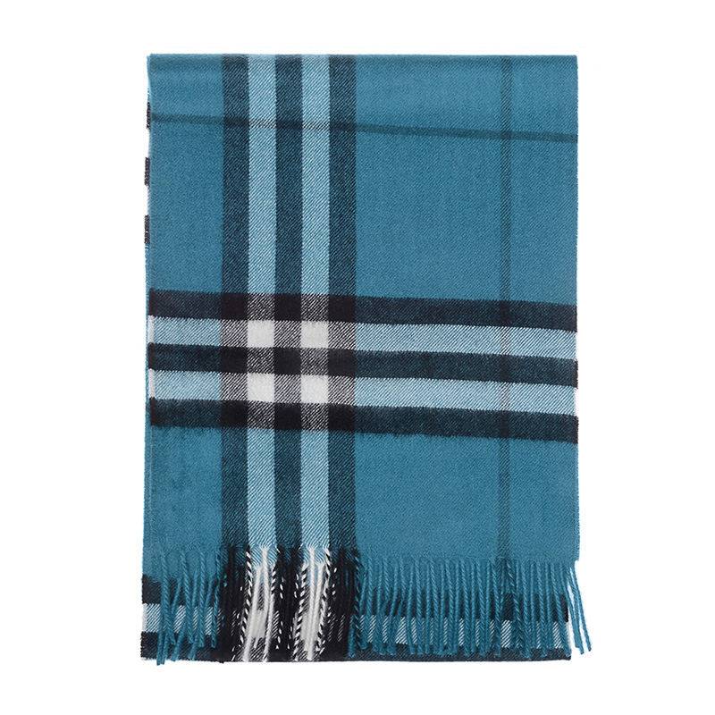 Burberry turquoise scarf top