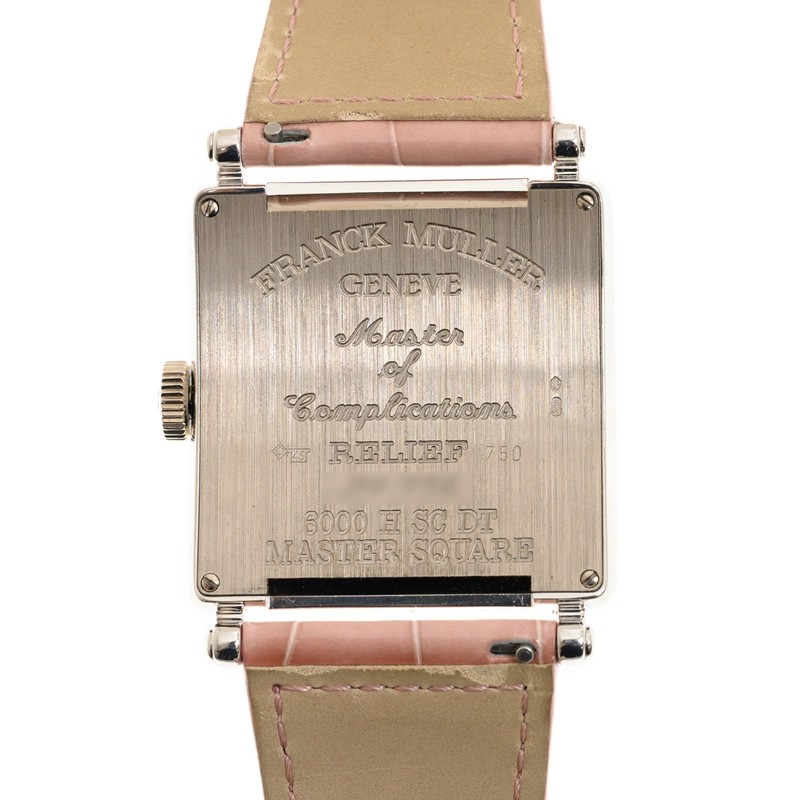 MASTER SQUARE 型番6000 H SC DT R フランクミュラーMASTE - 腕時計
