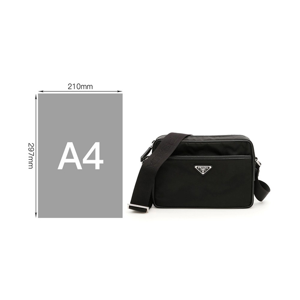 PRADA 手袋　新品 Prada Brique Saffiano皮革手袋黑色| Prada