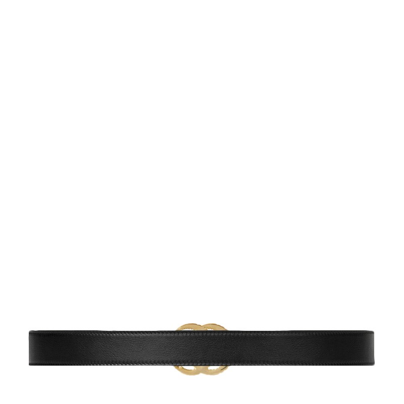 GUCCI｜BELTS (524103 AP00G 1000) NEW GUCCI BELTS 524103 AP00G 1000 CALFSKIN 75CM