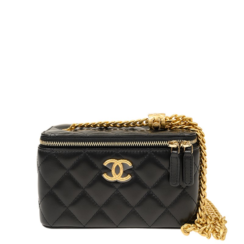 全新CHANEL 香奈兒手袋AP3044 金扣單肩包/斜挎包