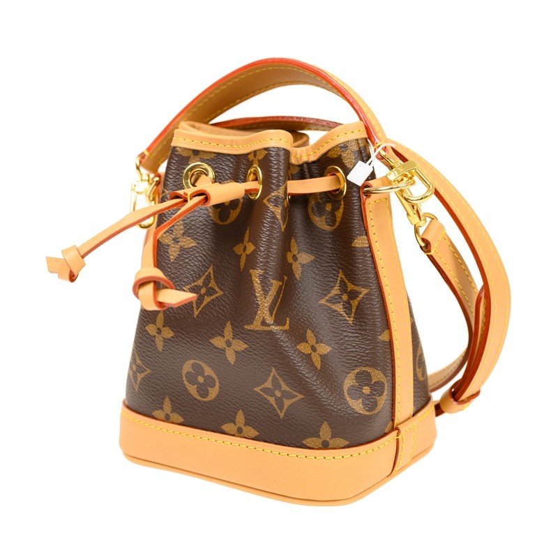 Louis Vuitton LOUIS VUITTON Bag Monogram Women's Handbag Shoulder 2way Nano  Noe M81266 Brown