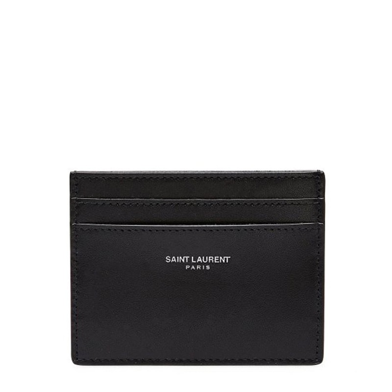 小物 YSL WALLETS 375946 DZE0E 1000CARD HOLDER Saint Laurent Paris credit card case in grain de poudre