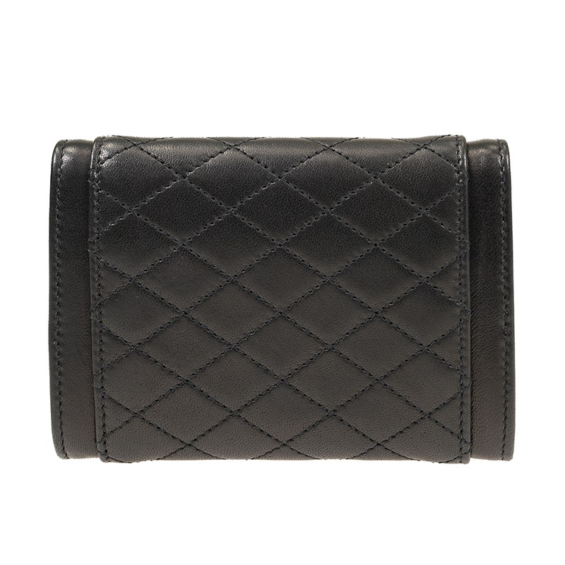 【送料・関税込】YSL WALLET 396307 H3Z2W 1000 NEW YSL SAINT LAURENT WALLETS 607603 02G0W 1000 CARD HOLDER